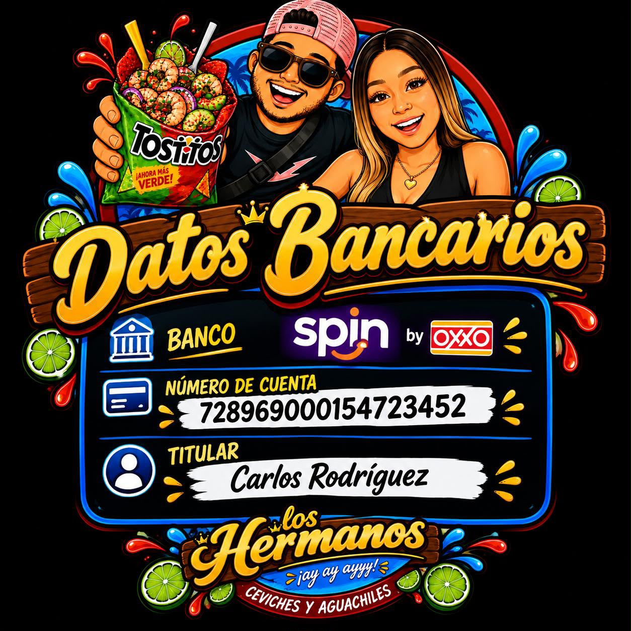 Datos para transferencia