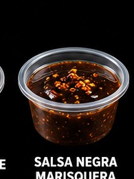 Salsa negra marisquera